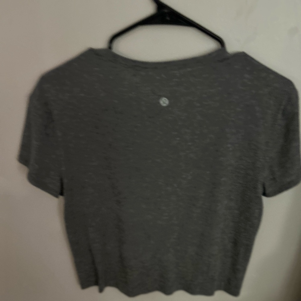 Grey Lululemon top